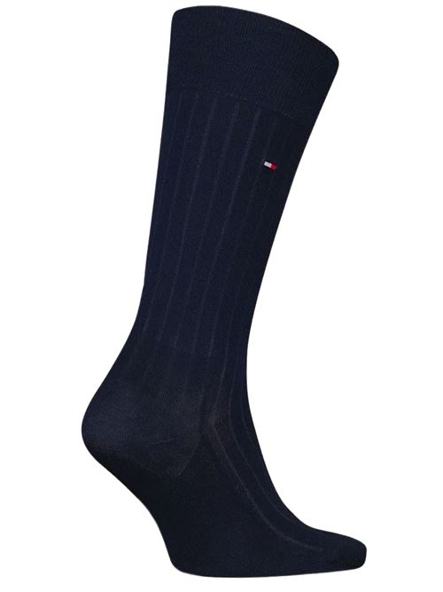 Calzino blu filo di scozia Tommy Hilfiger | 701228789001